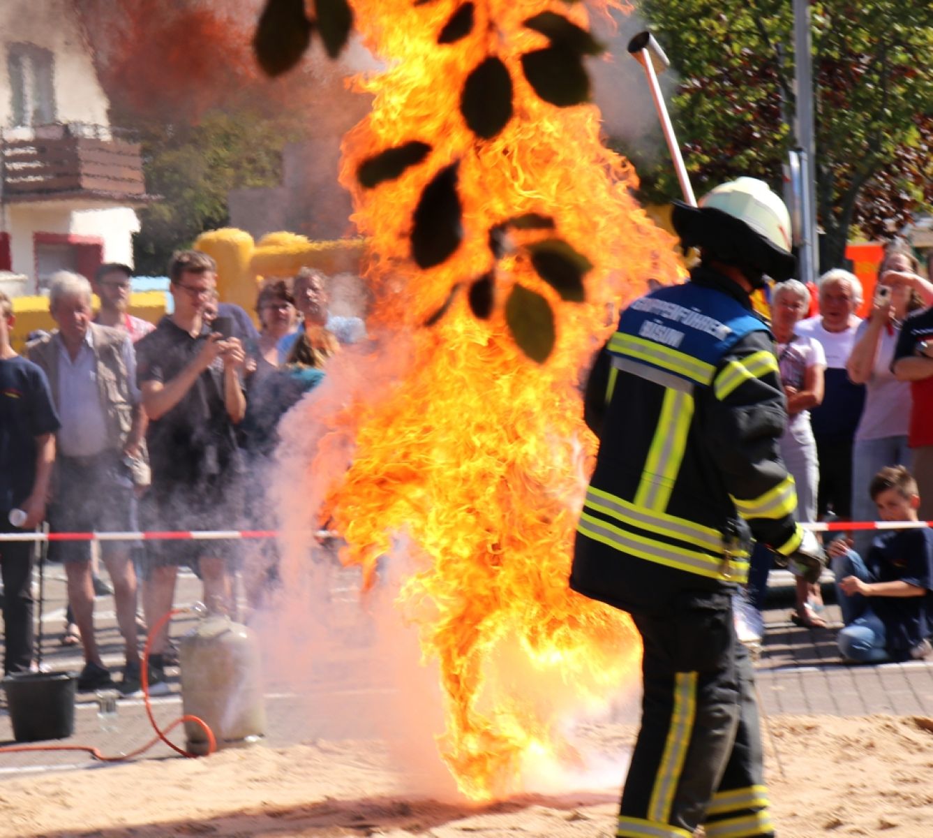 Brandschutzvorführung